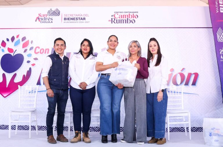 Impulsa Lupita Cuautle el bienestar social con la primera entrega de apoyos alimentarios 2026
